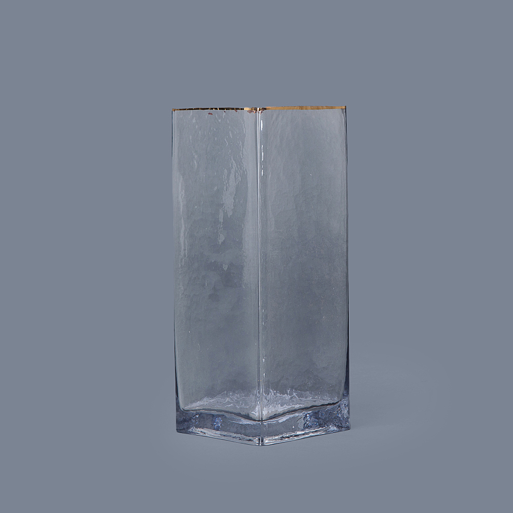 ваза декоративная прозрачная №2  