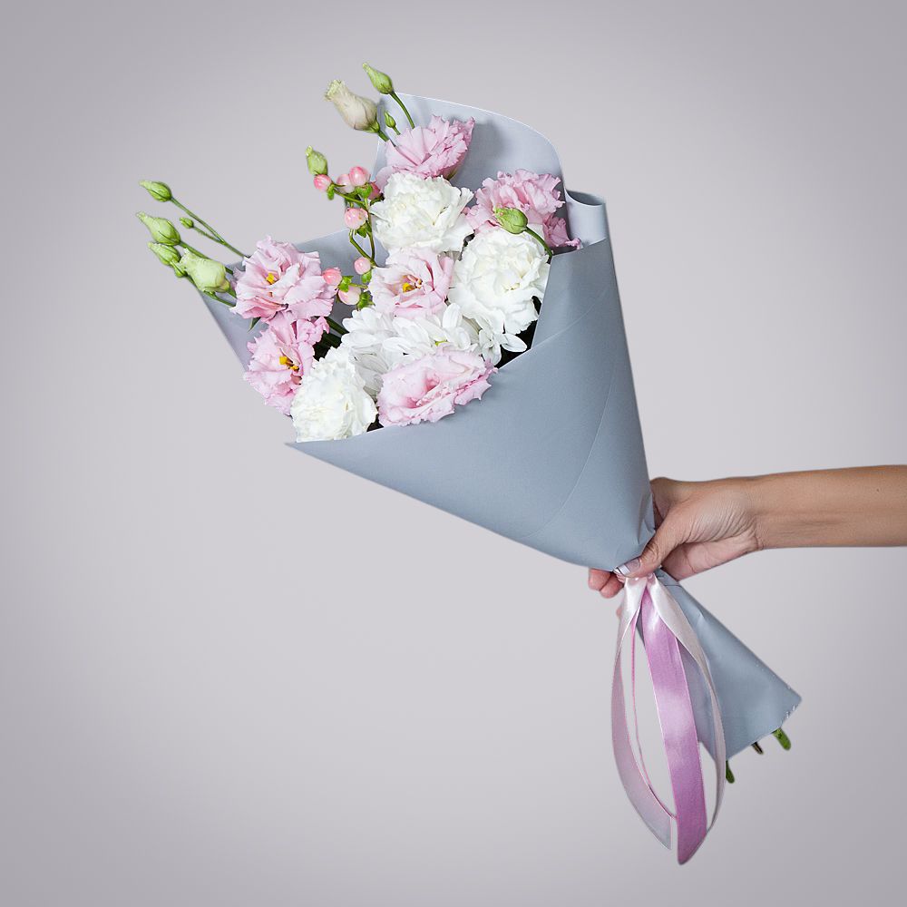 букет "цветочная страсть" 