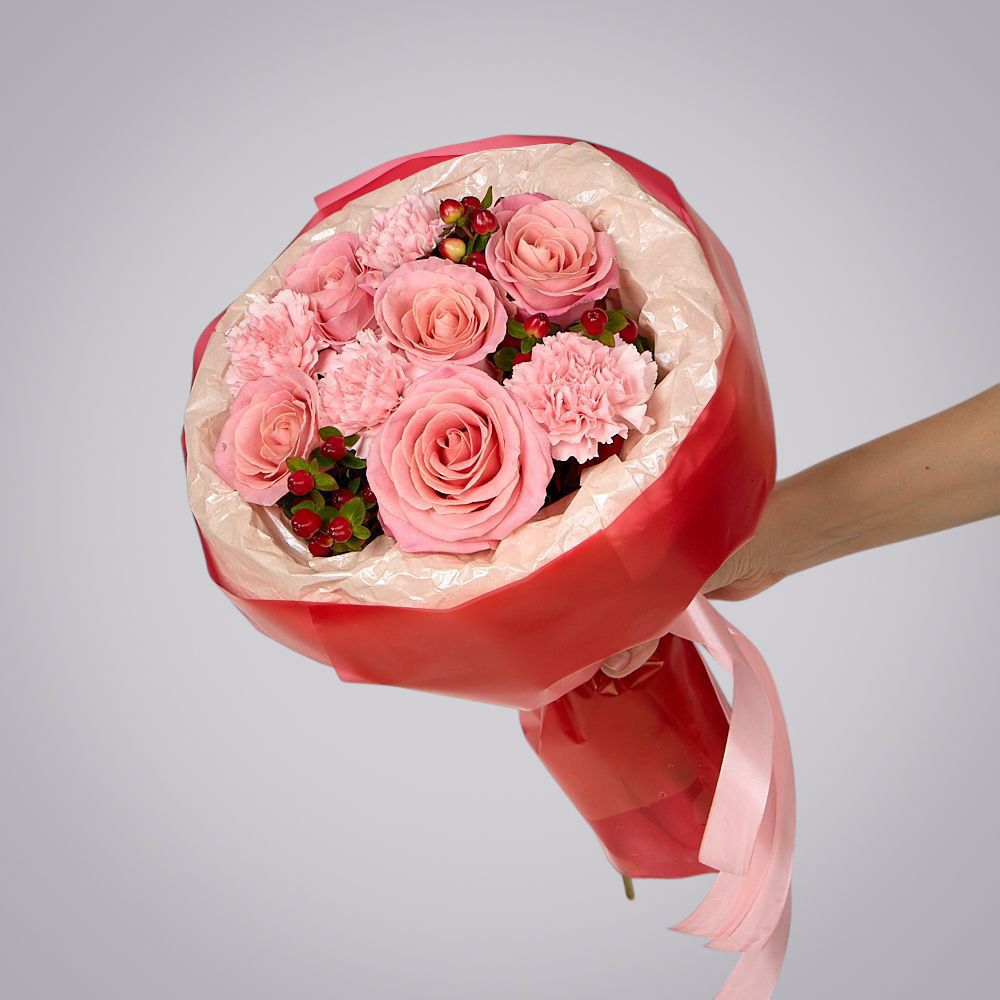 букет "пленительные моменты" s pink 