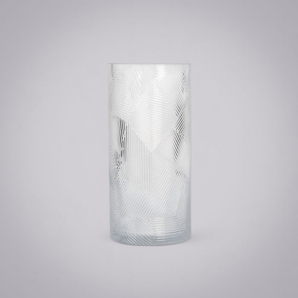 ваза стеклянная d12*h26 