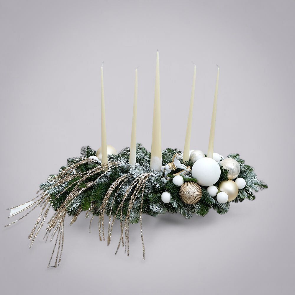 композиция “снежное очарование” 