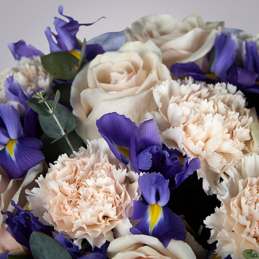 букет “звёздная лазурь” 