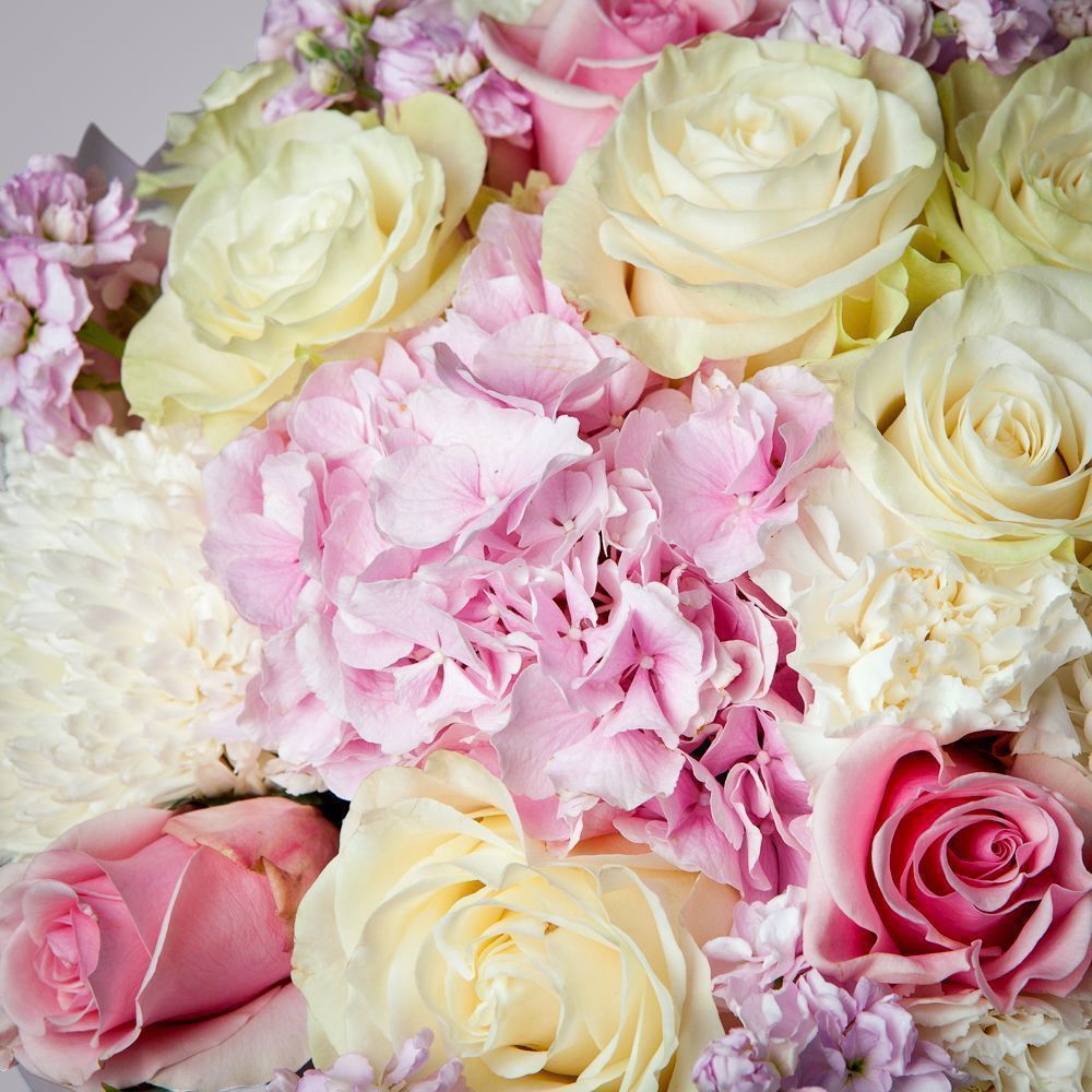 букет "розовая пастила m" 