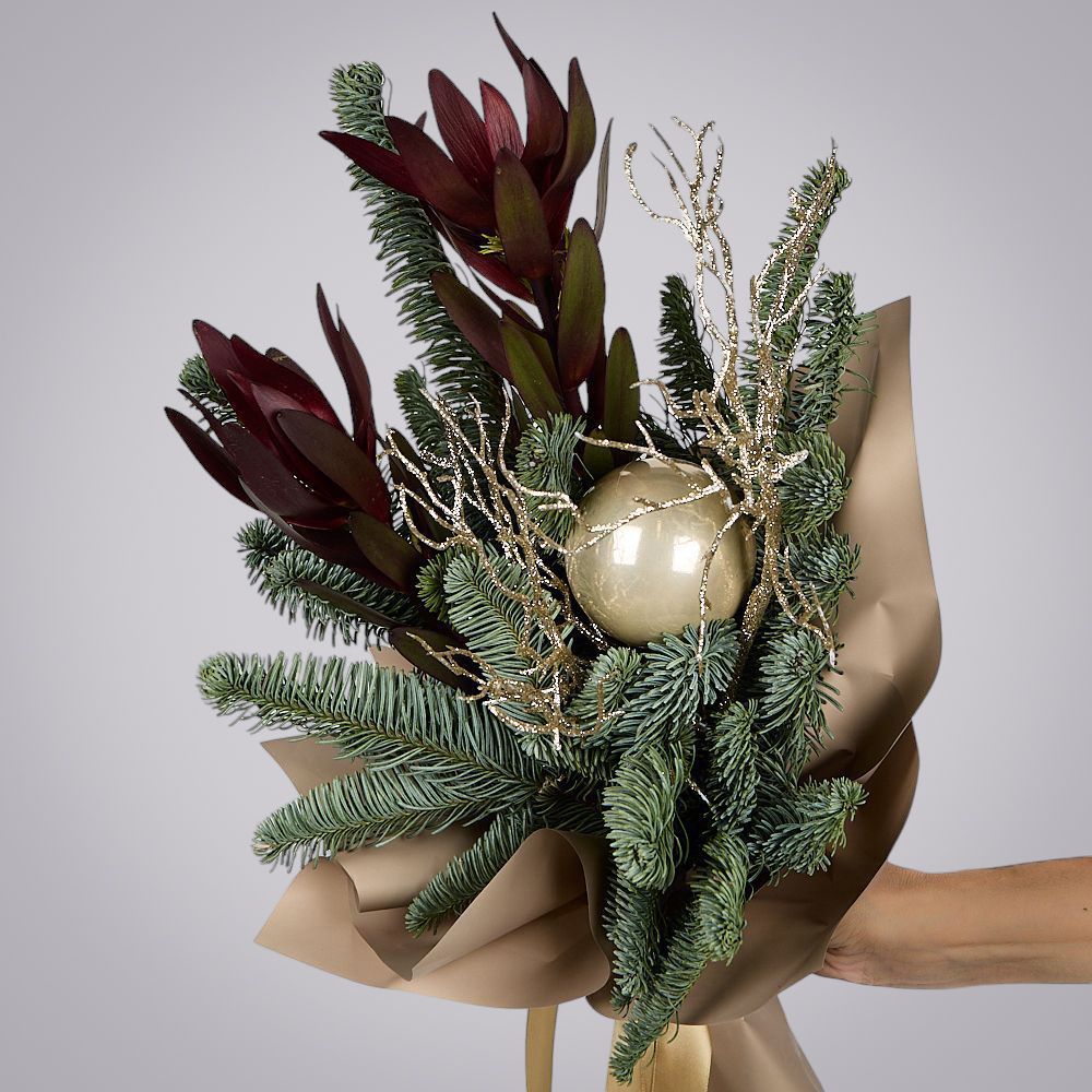 букет “январский вечер” 