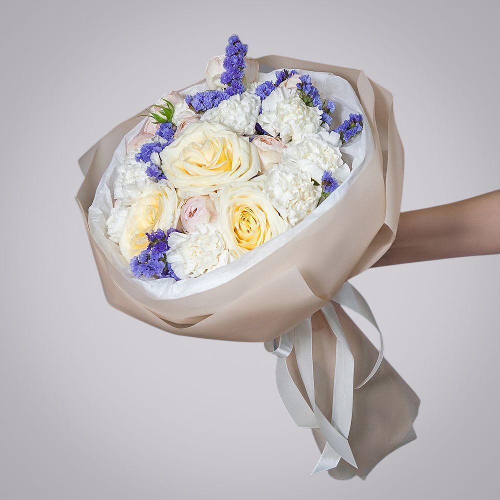 букет "цветочное озеро" 