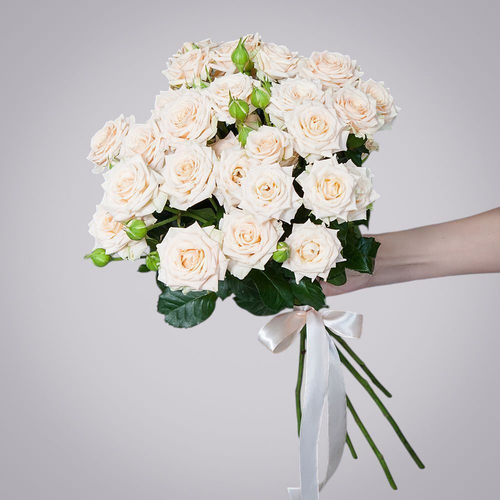 монобукет 7 роз "tanya" под ленту 