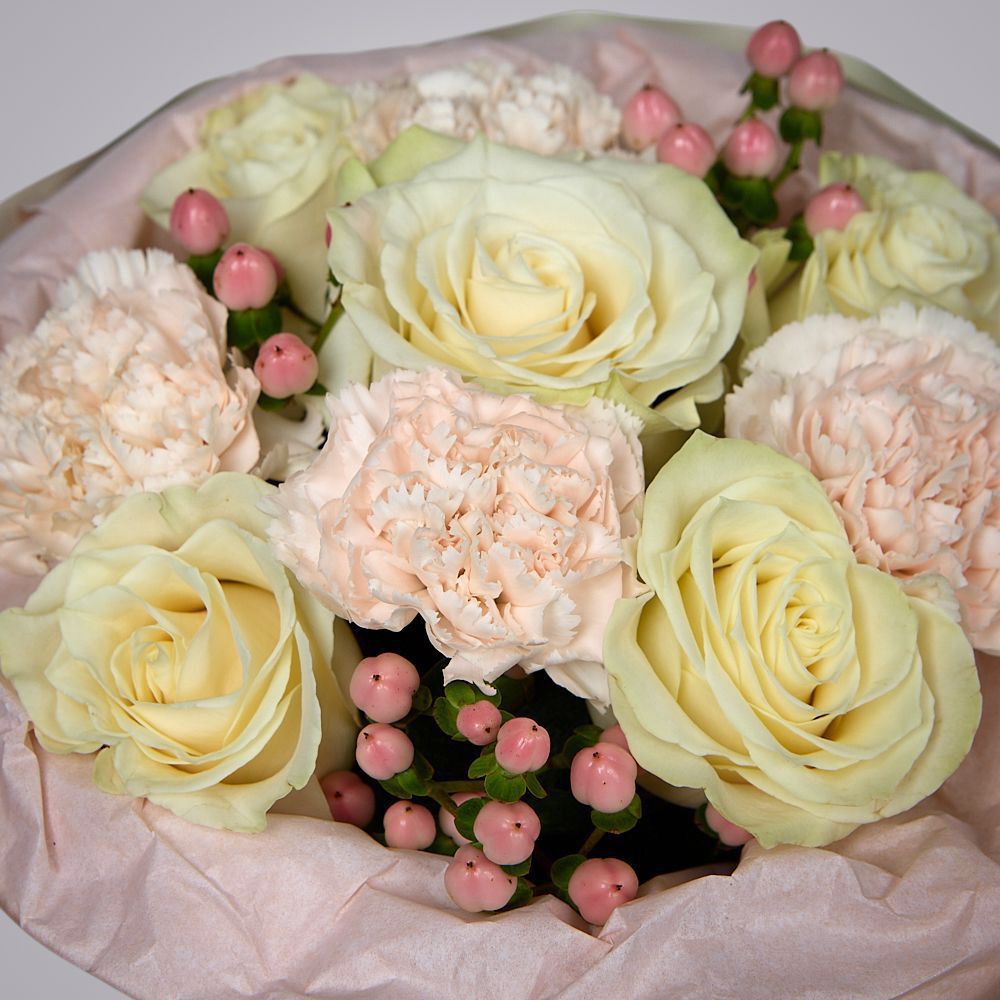 букет "пленительные моменты" s cream 