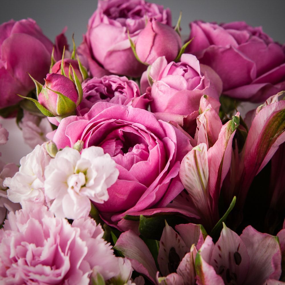букет "симфония" pink 