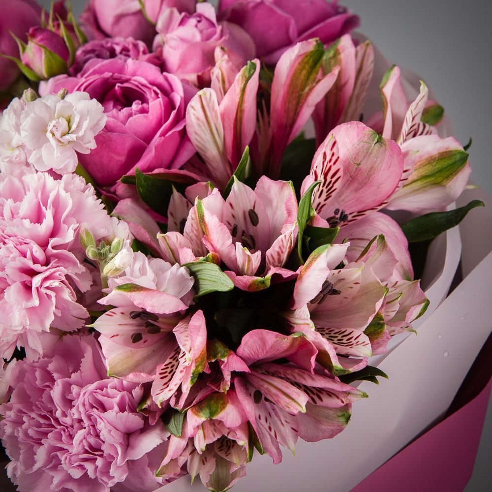 букет "симфония" pink 