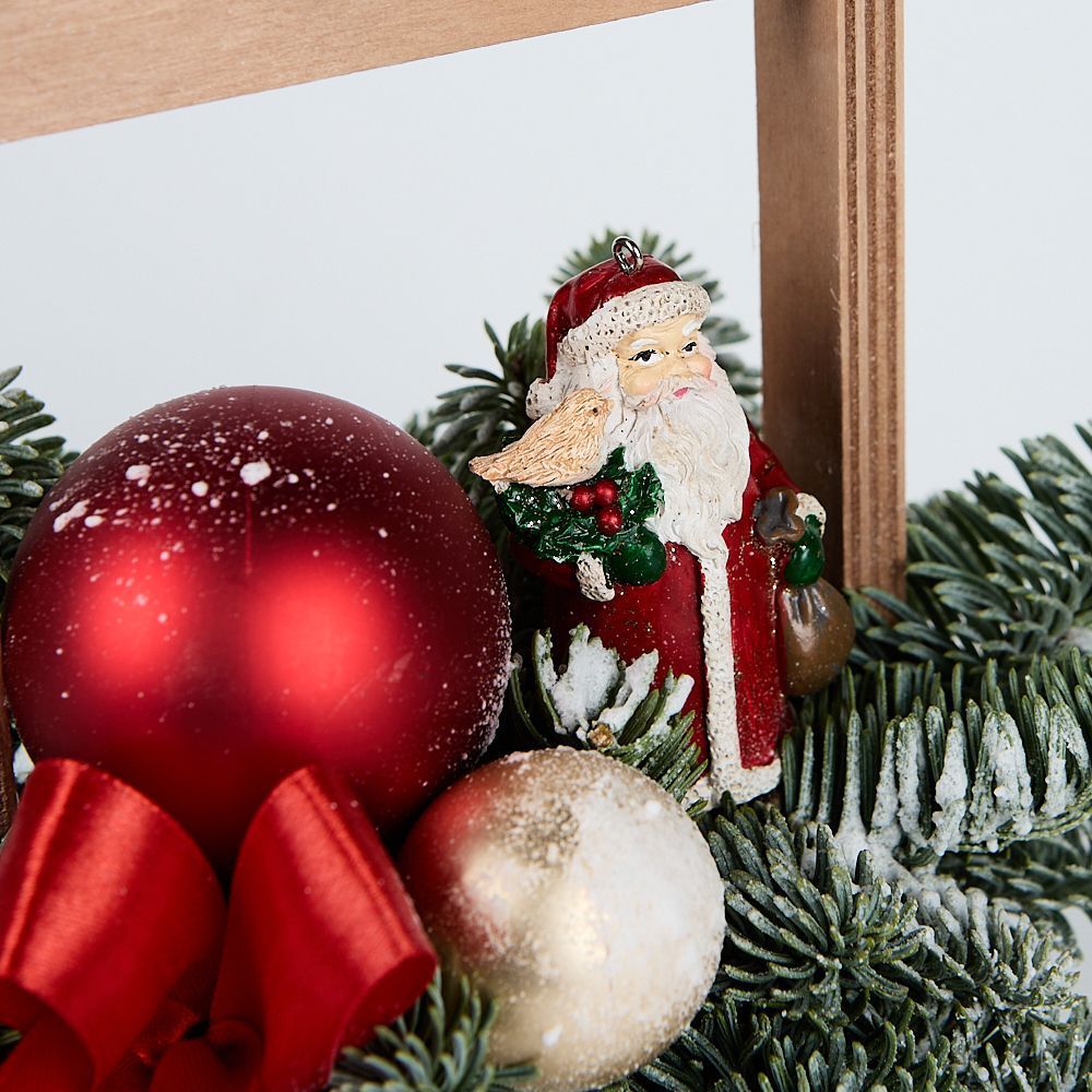 композиция “визит санты” 