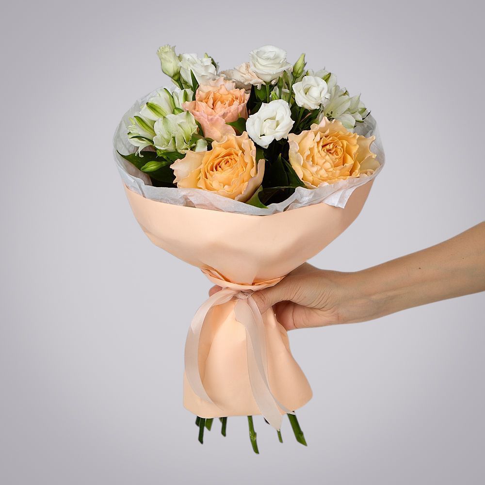 букет "медовый рассвет” 