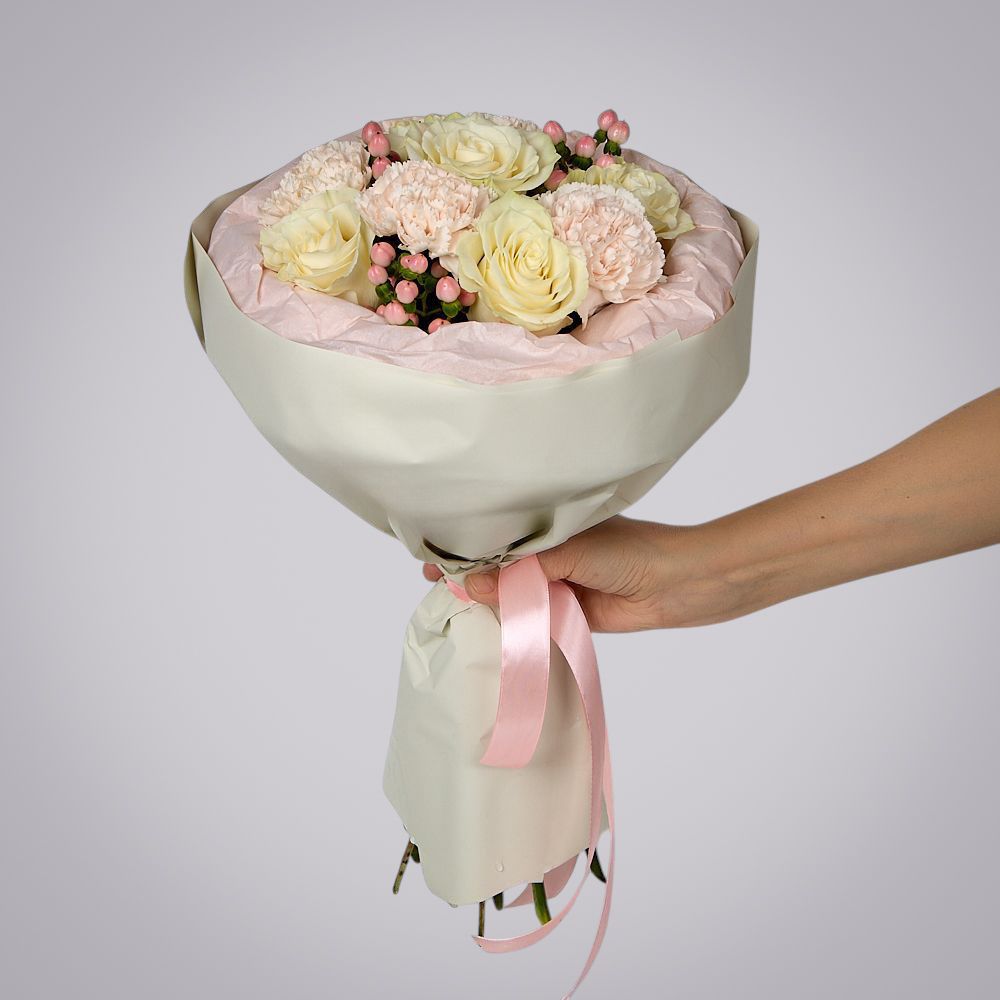 букет "пленительные моменты" s cream 