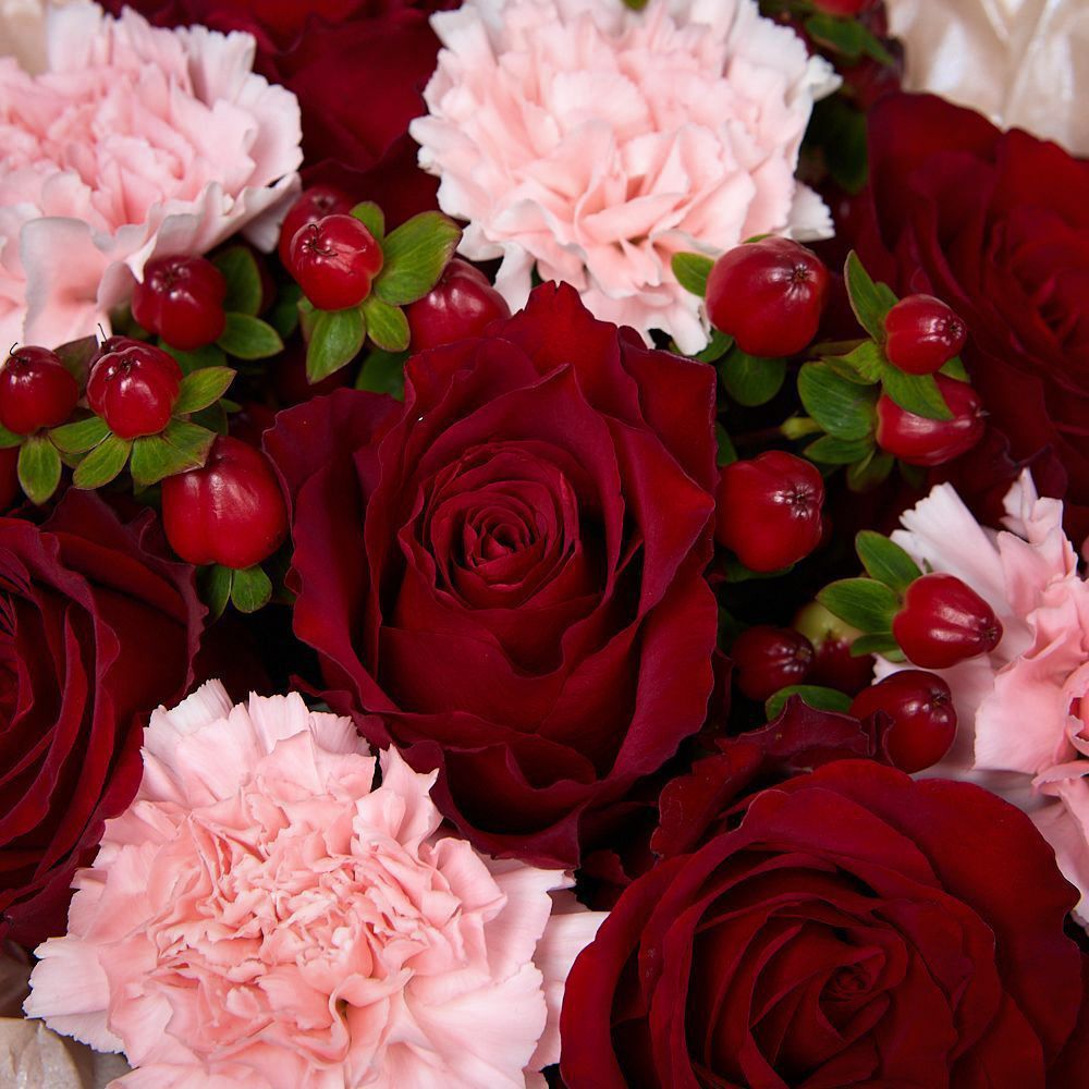 букет "пленительные моменты" s red 