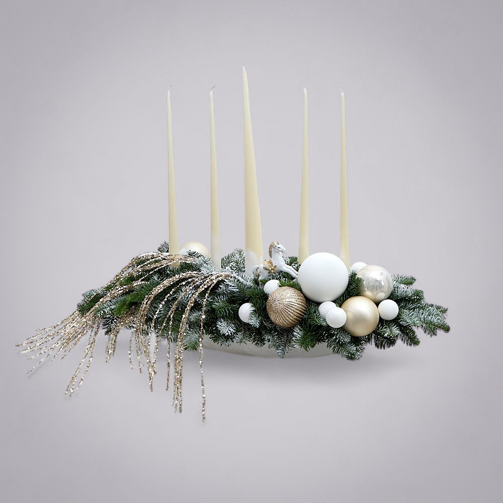 композиция “снежное очарование” 