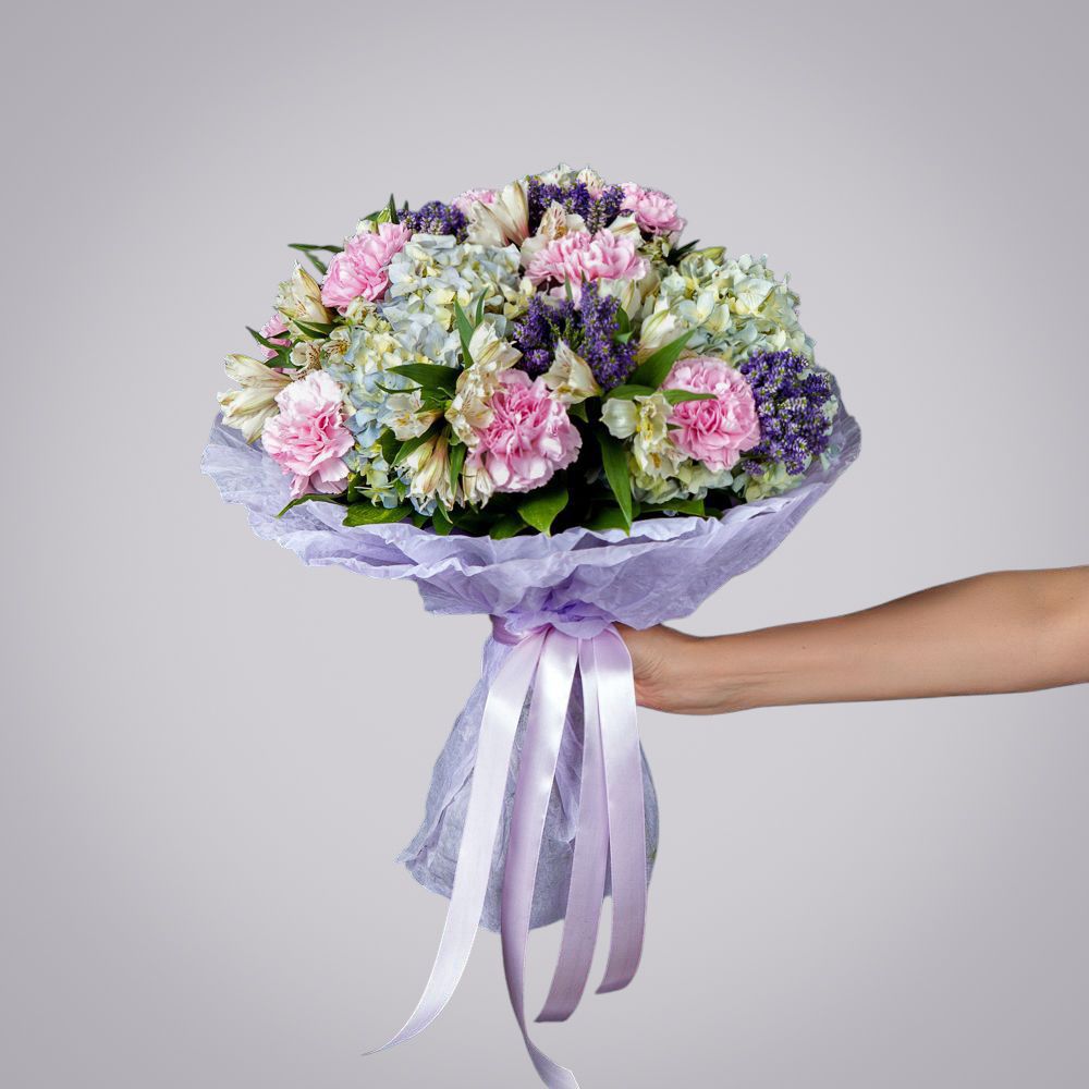 букет "лазурные мечты" 