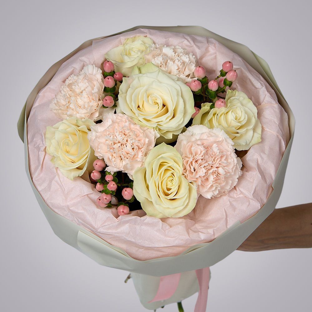 букет "пленительные моменты" s cream 