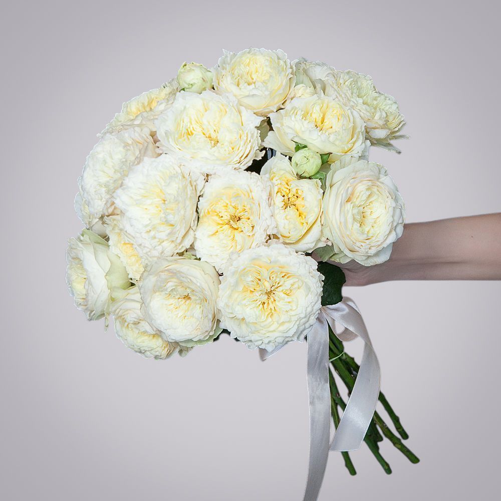 монобукет 7 роз "royal park" под ленту 