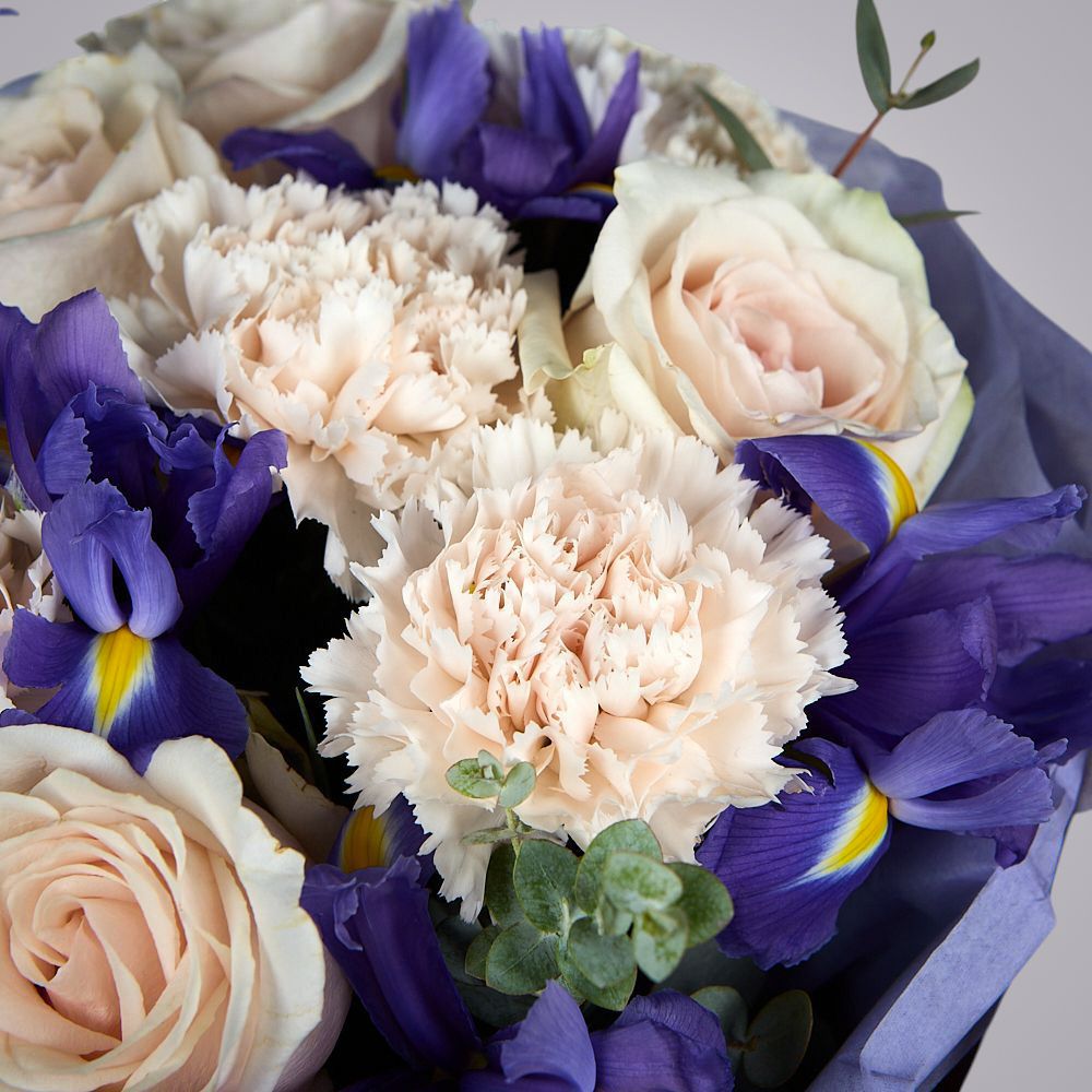 букет “звёздная лазурь” 