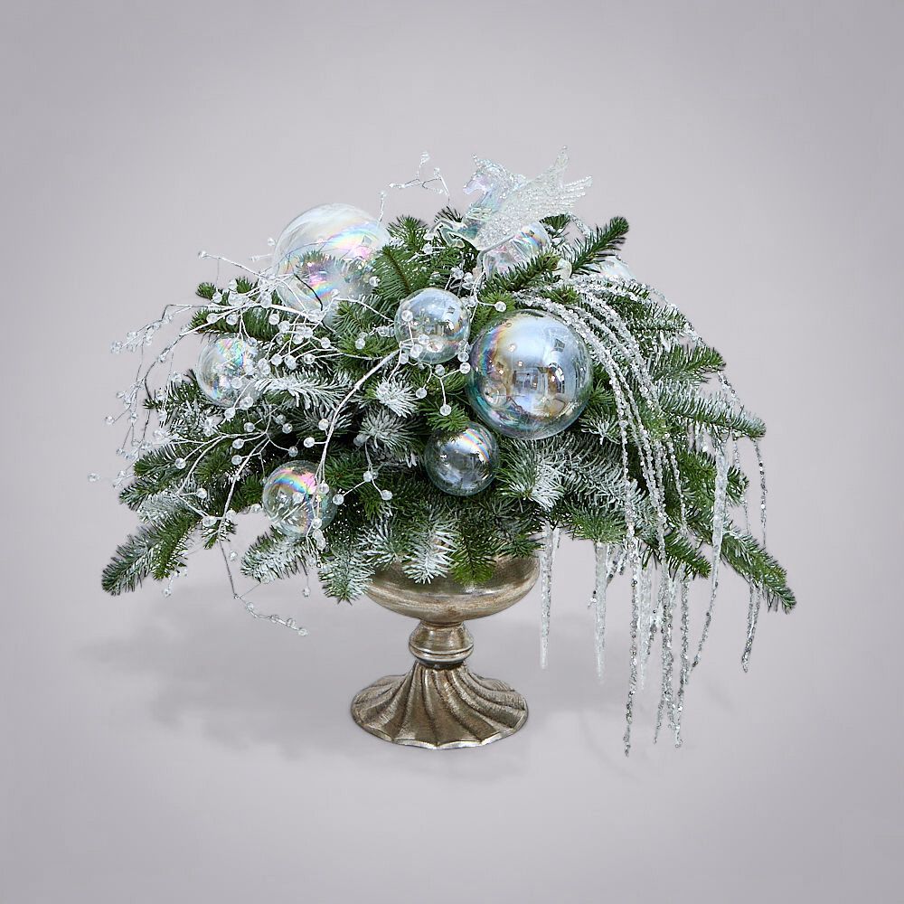 композиция “хрустальный лес” 