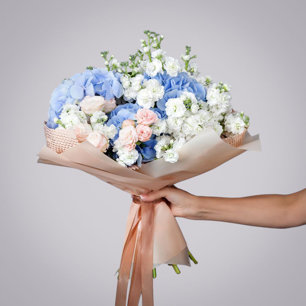 букет "нежный вальс" 