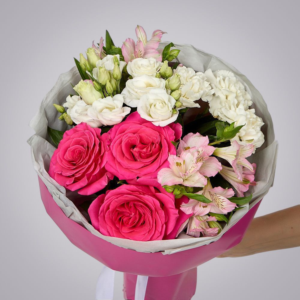 букет "сердце весны” 