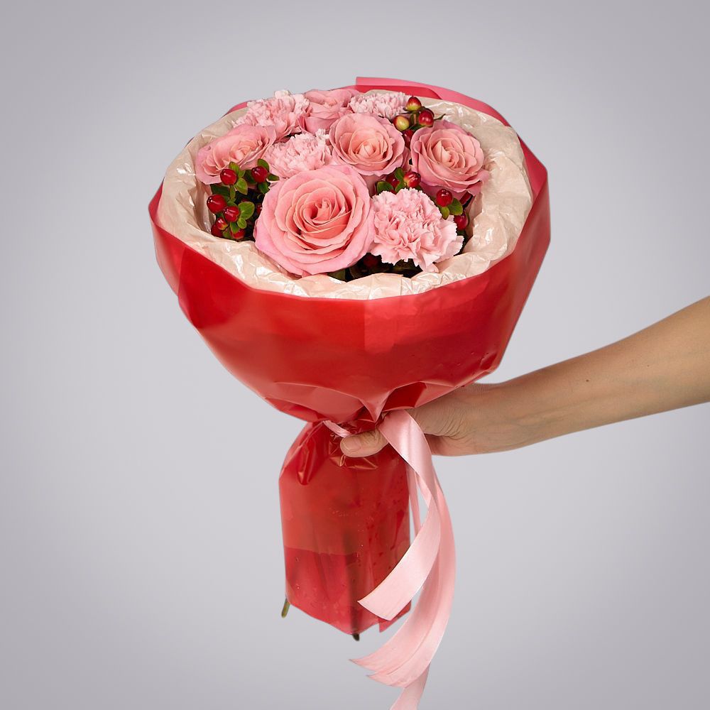 букет "пленительные моменты" s pink 