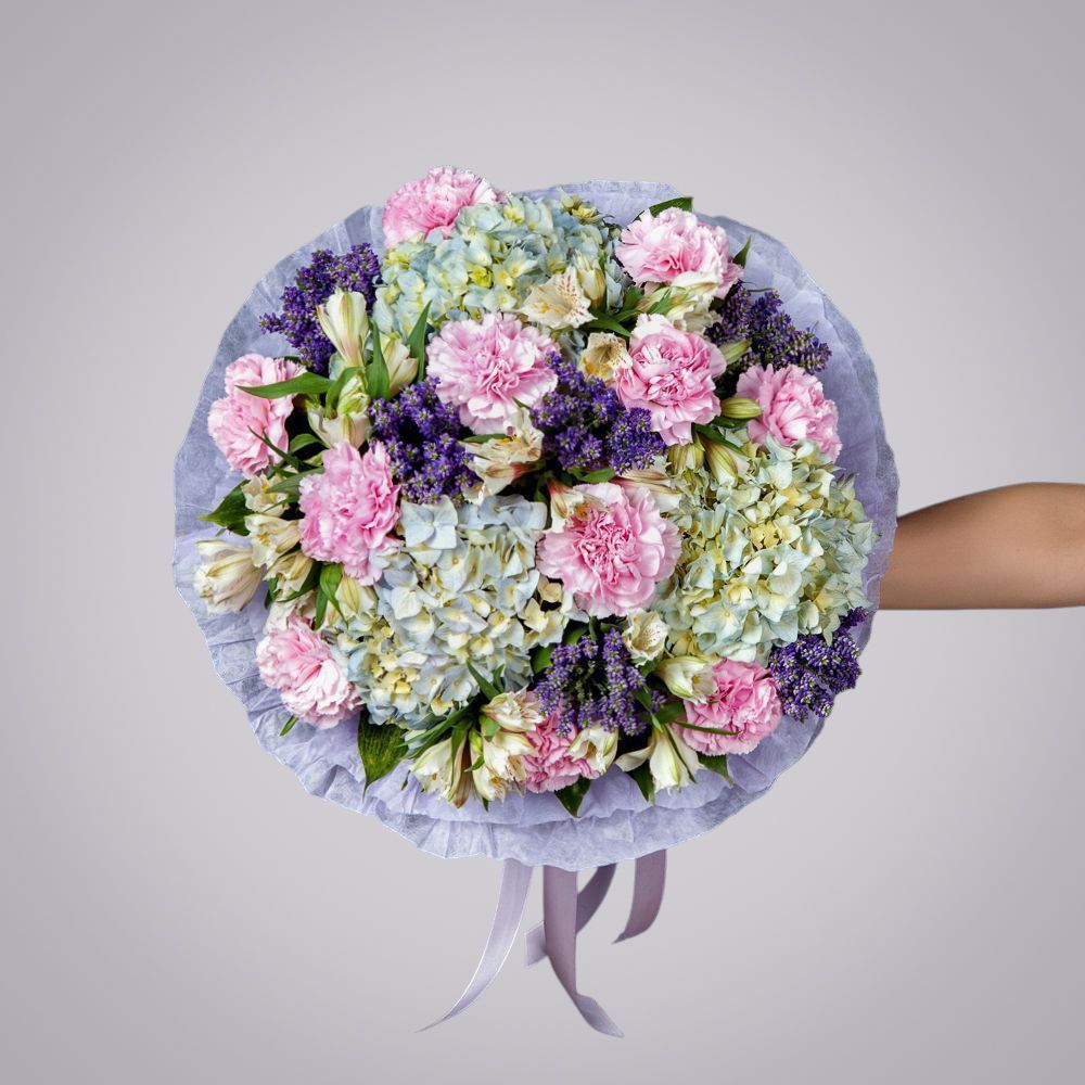 букет "лазурные мечты" 