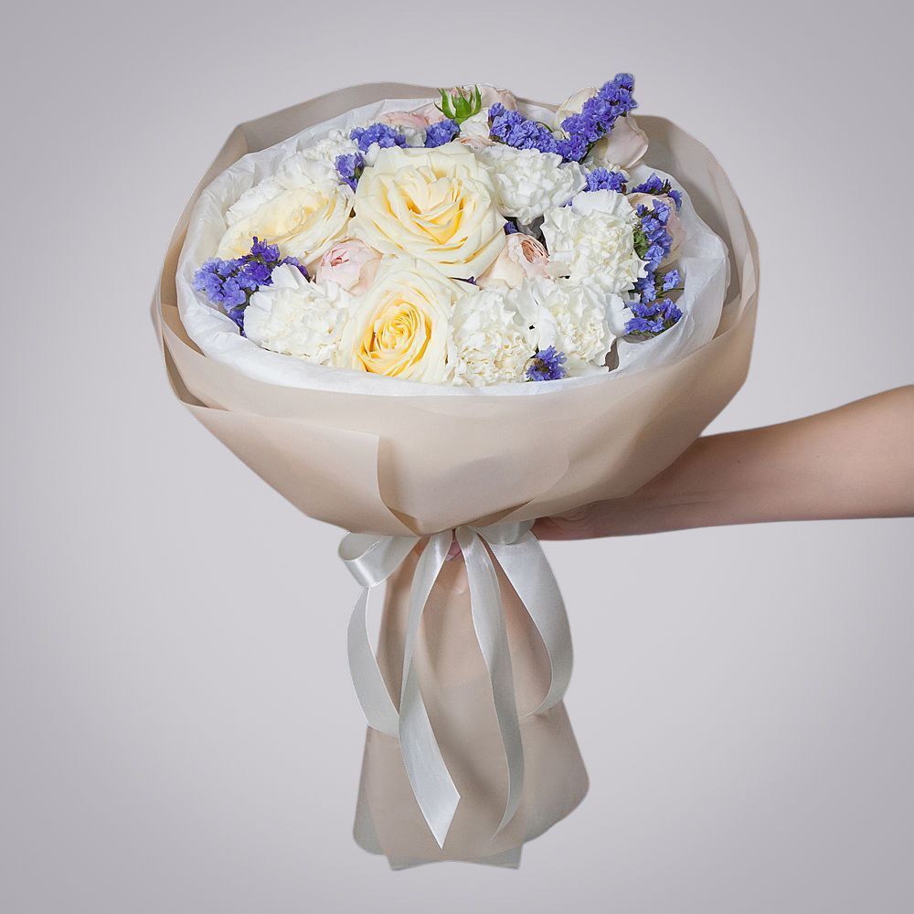 букет "цветочное озеро" 