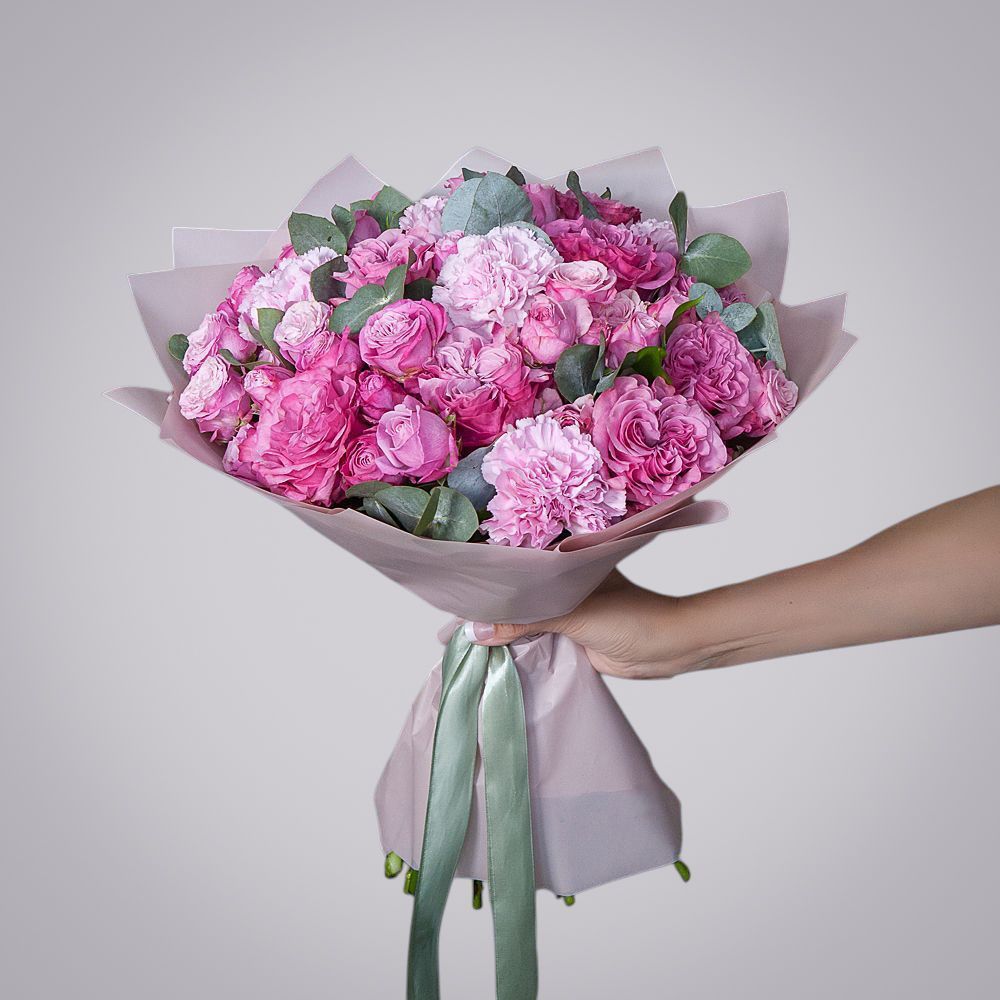 букет "симфония цвета" 