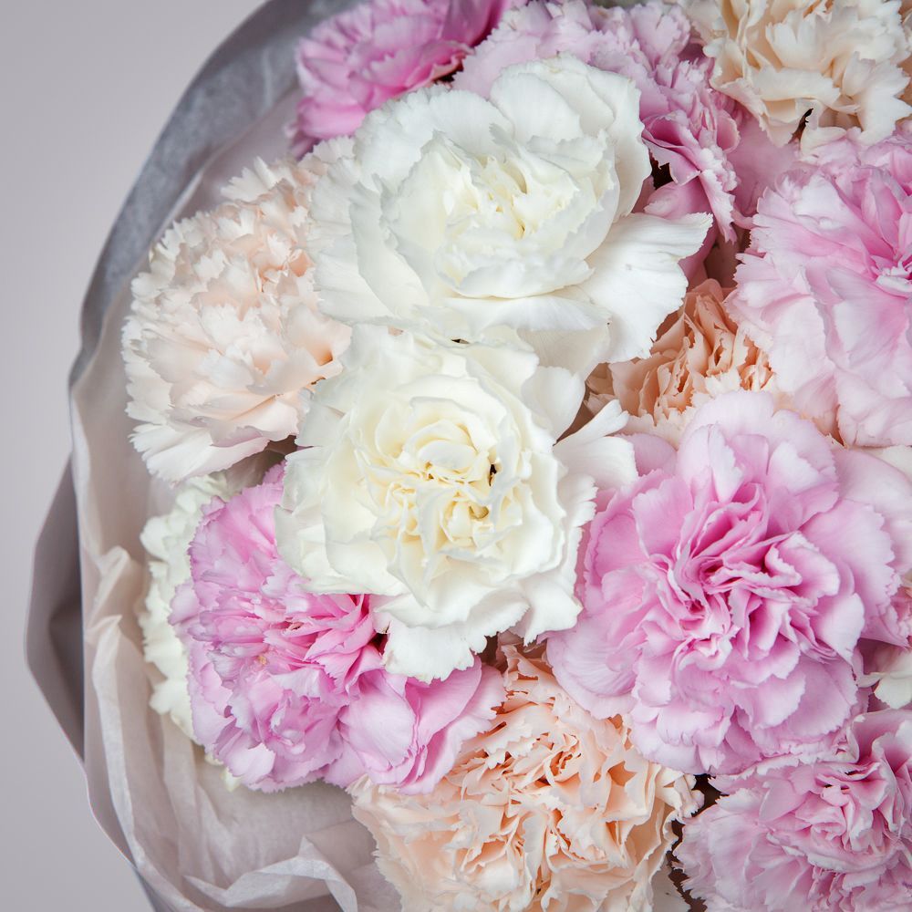 букет "клубника со сливками" s 