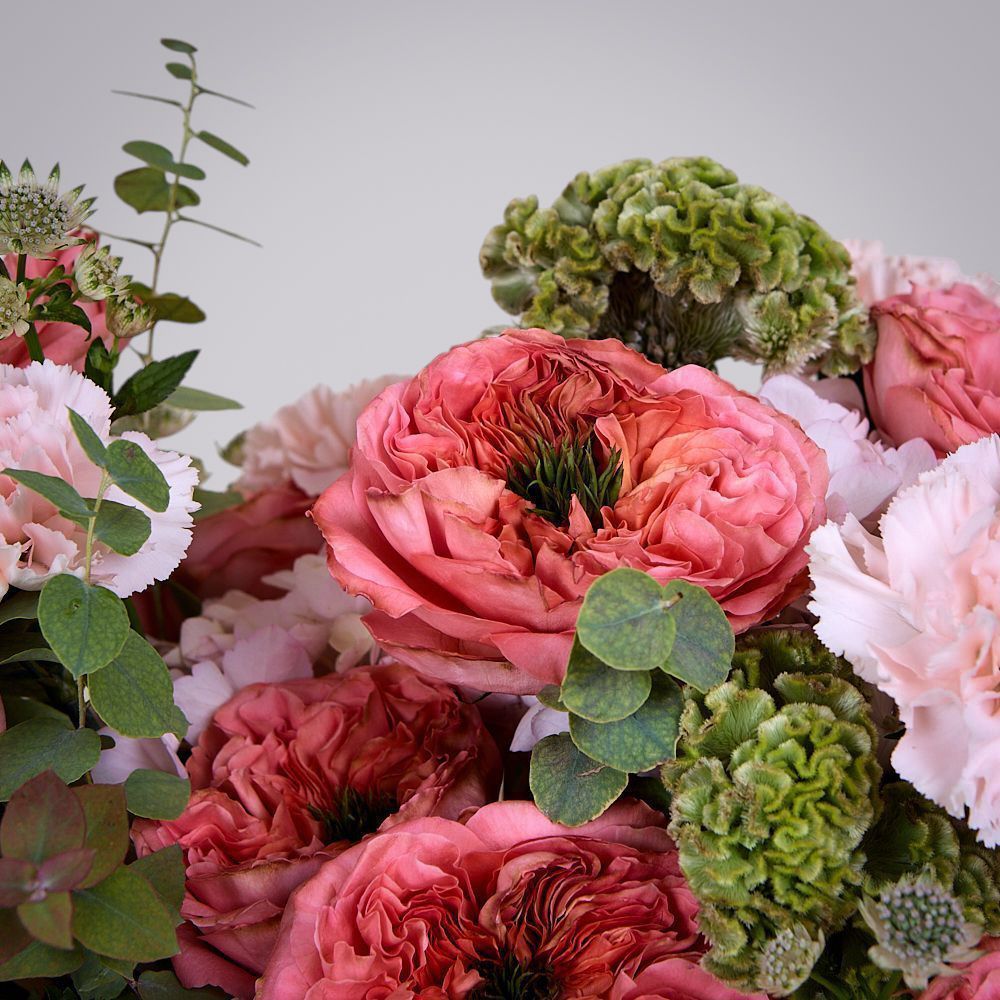 композиция “малиновый закат” 