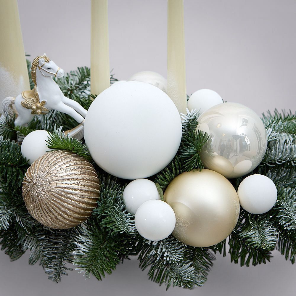 композиция “снежное очарование” 