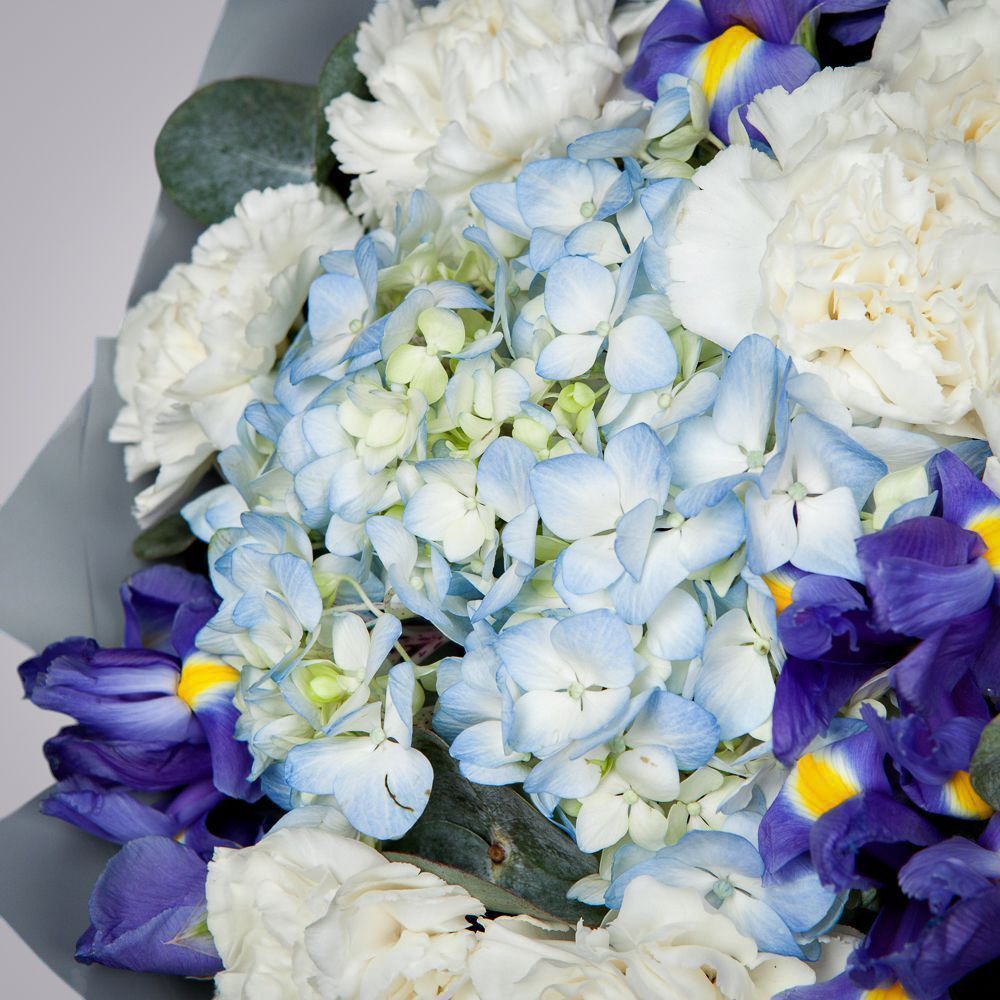 букет "лазурное утро" 