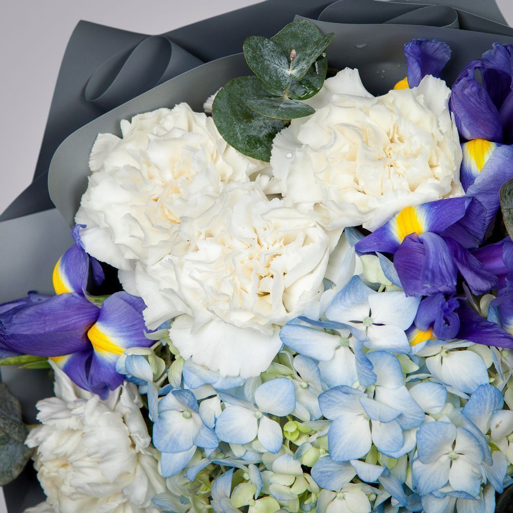 букет "лазурное утро" 