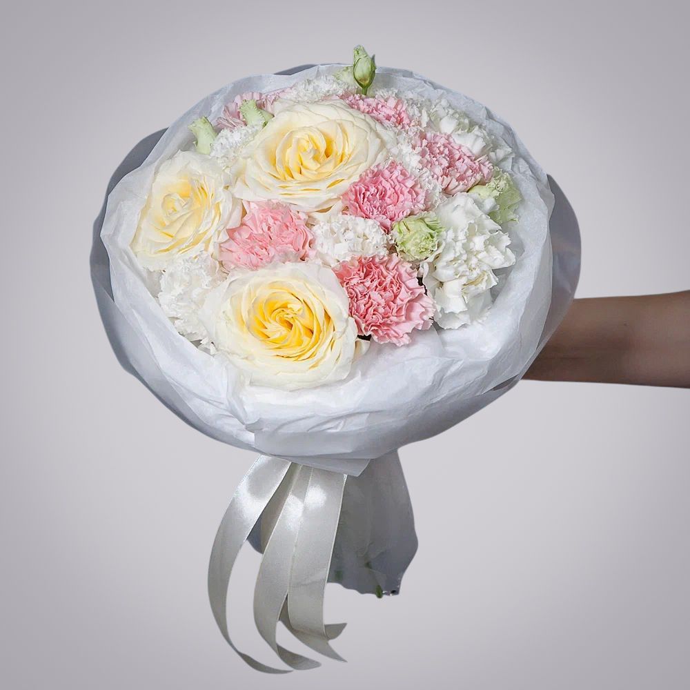 букет "нежная легкость" 