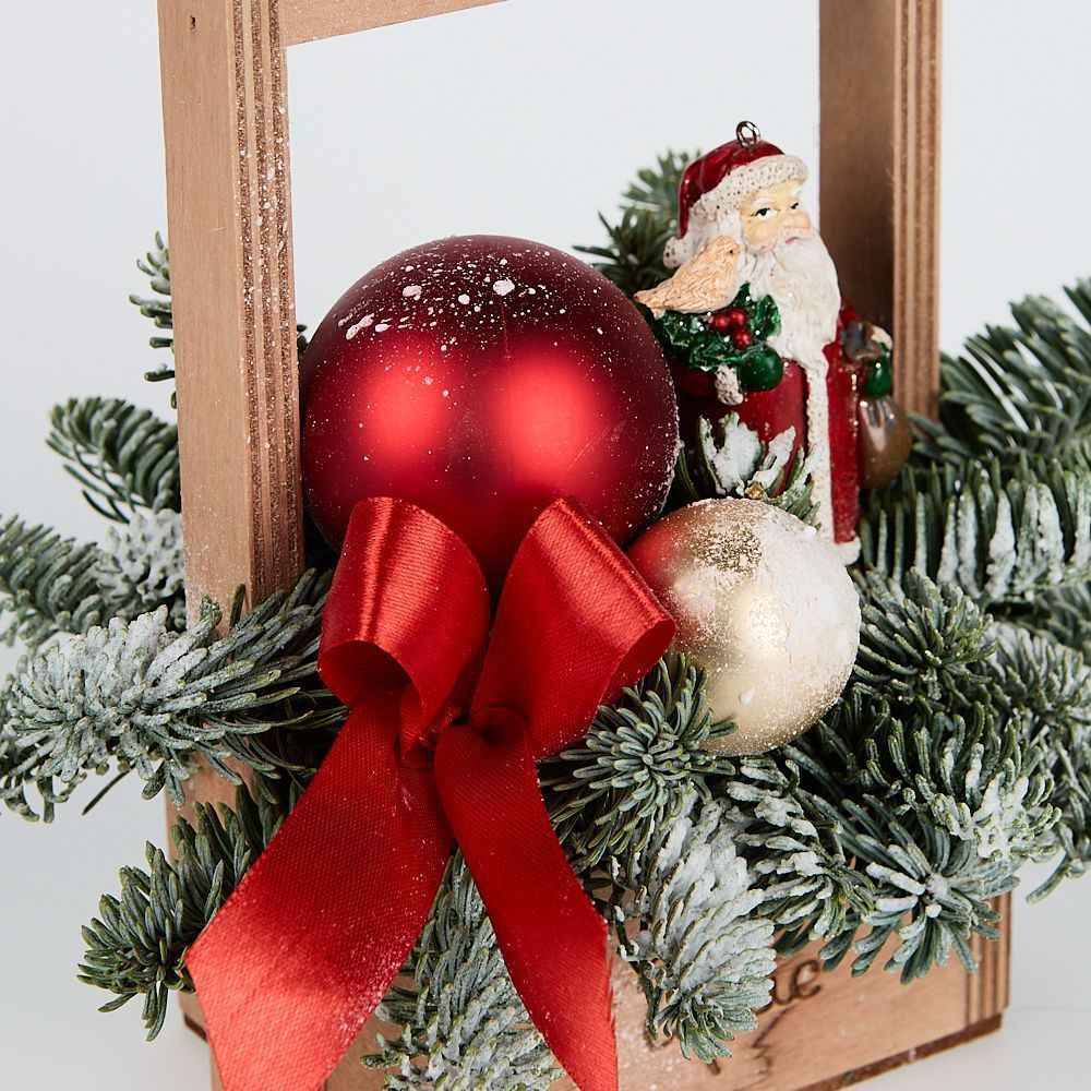 композиция “визит санты” 