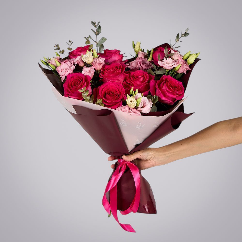 букет “вдохновленное сердце”  