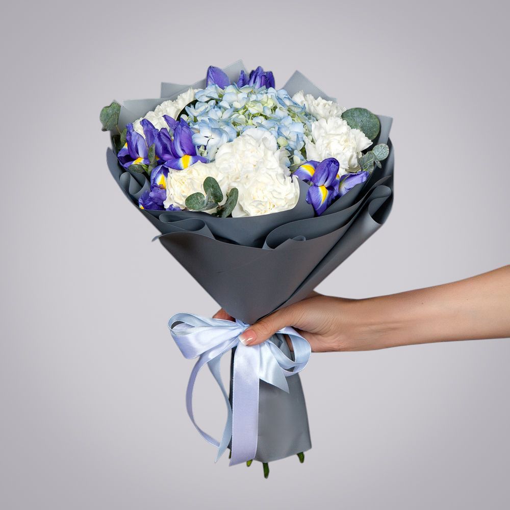 букет "лазурное утро" 