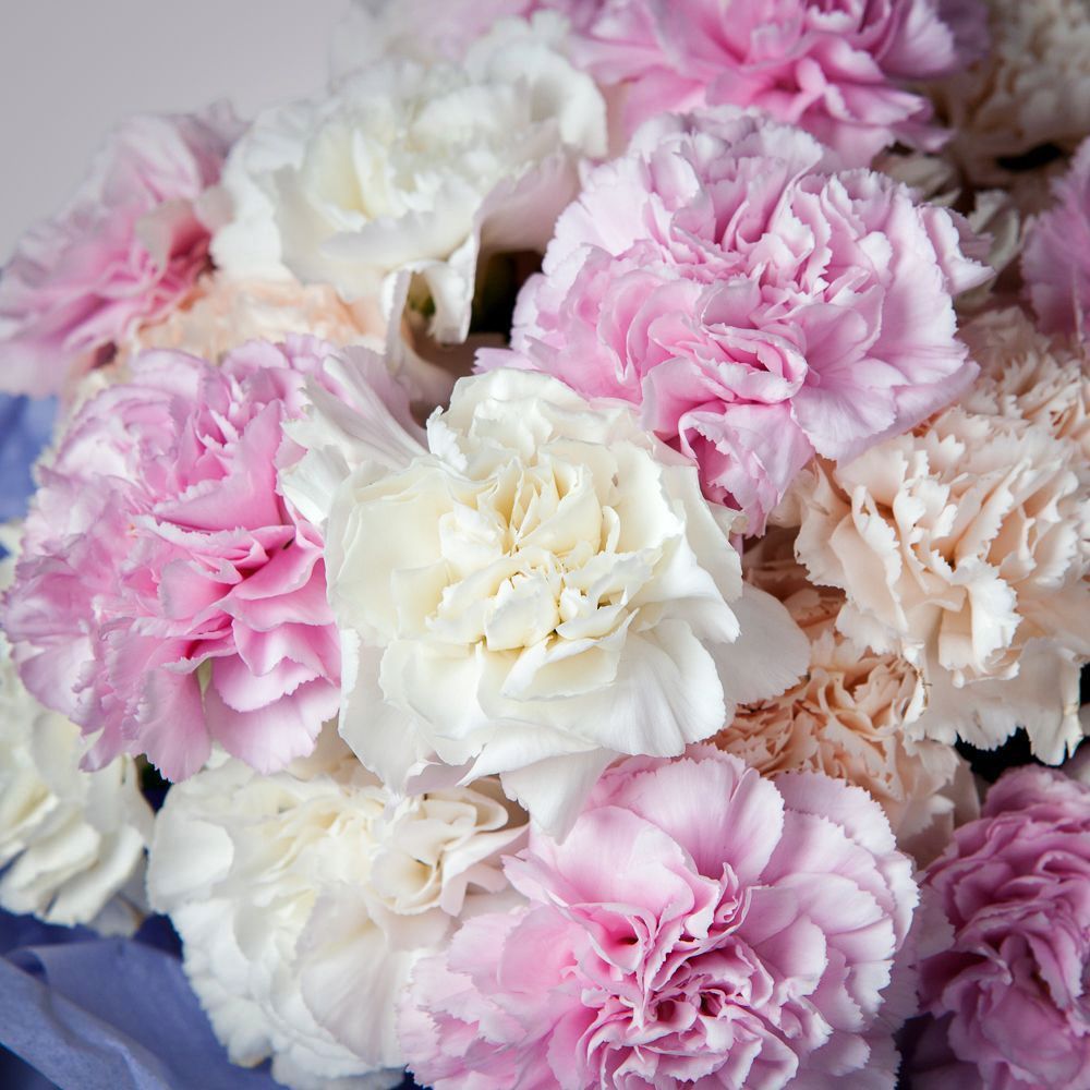 букет "клубника со сливками" m 