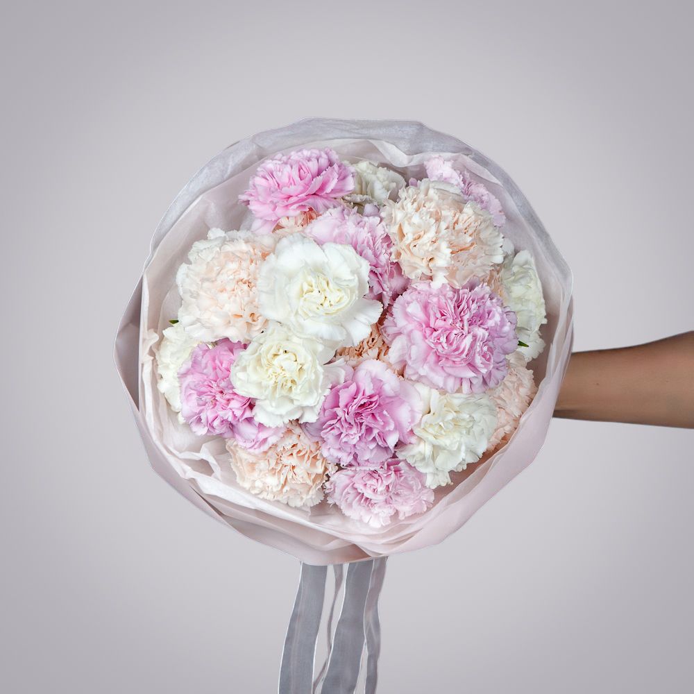 букет "клубника со сливками" s 