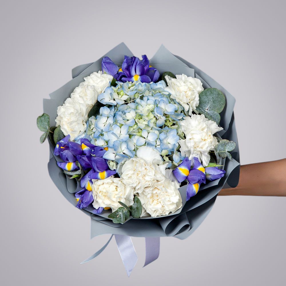 букет "лазурное утро" 