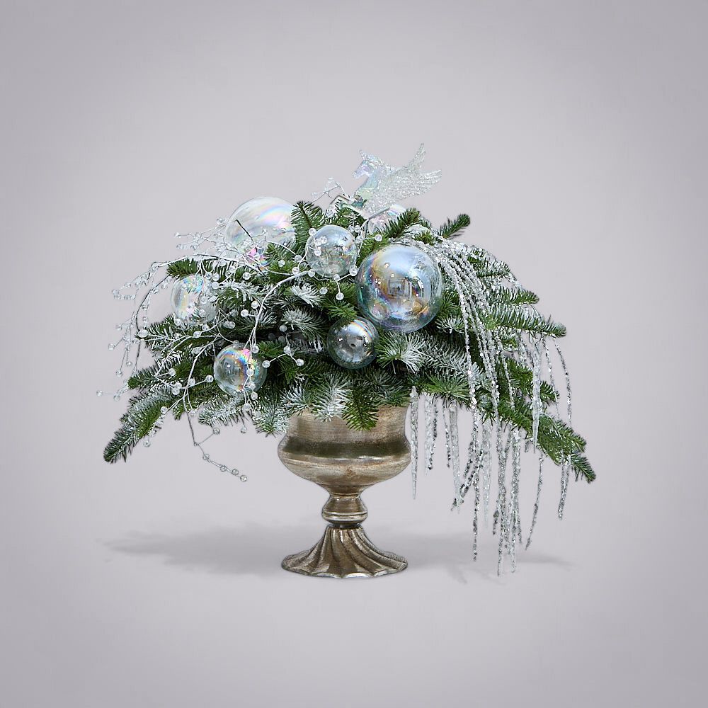 композиция “хрустальный лес” 