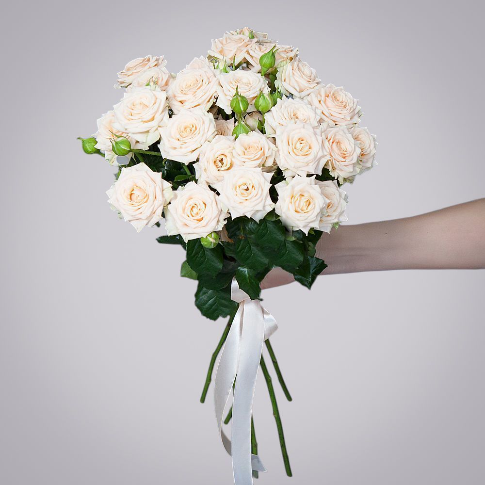 монобукет 7 роз "tanya" под ленту 