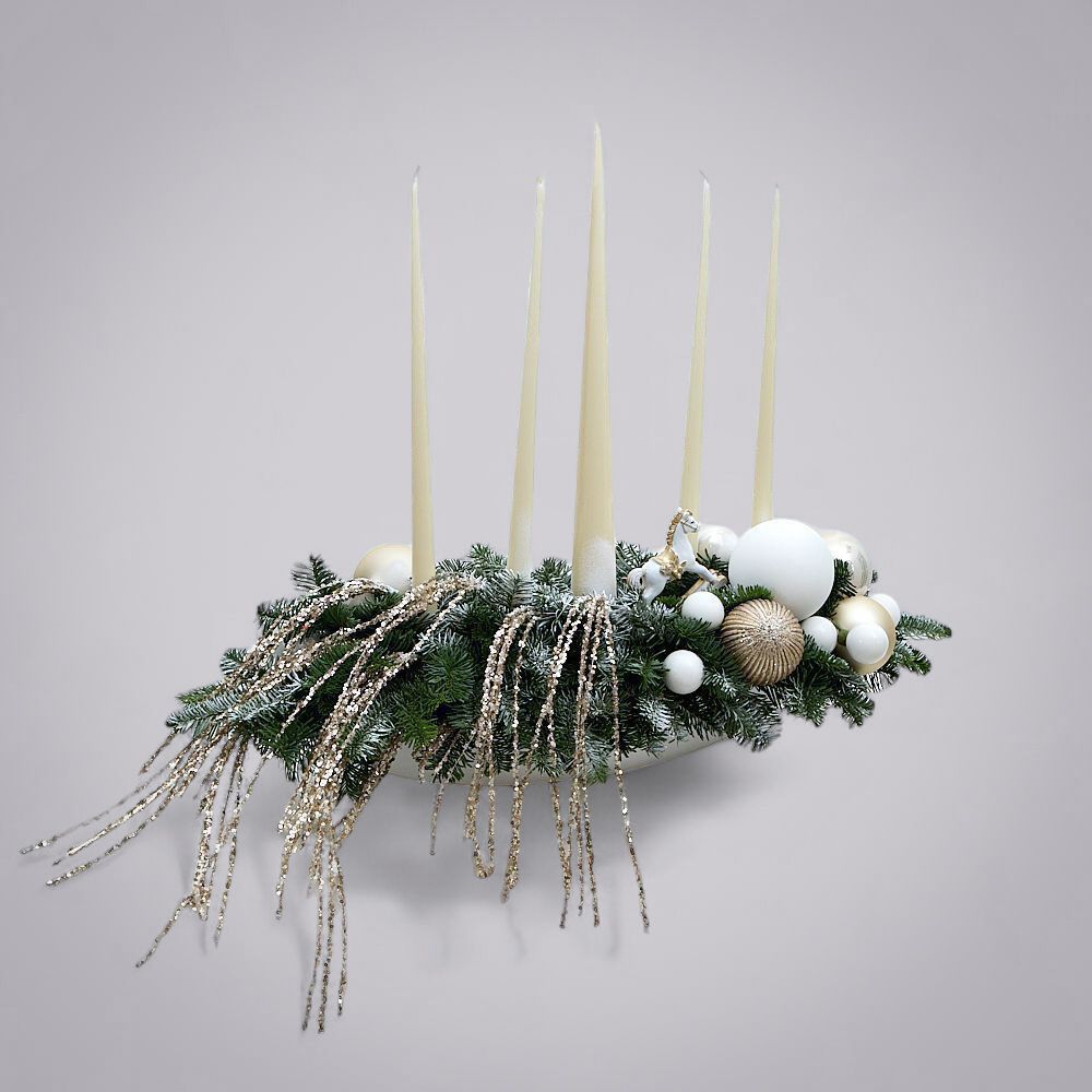 композиция “снежное очарование” 