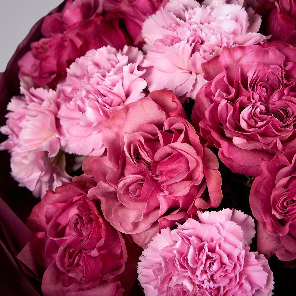 букет “малиновое поле” 