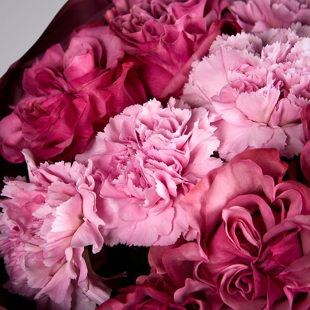 букет “малиновое поле” 