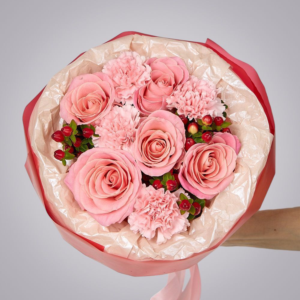 букет "пленительные моменты" s pink 