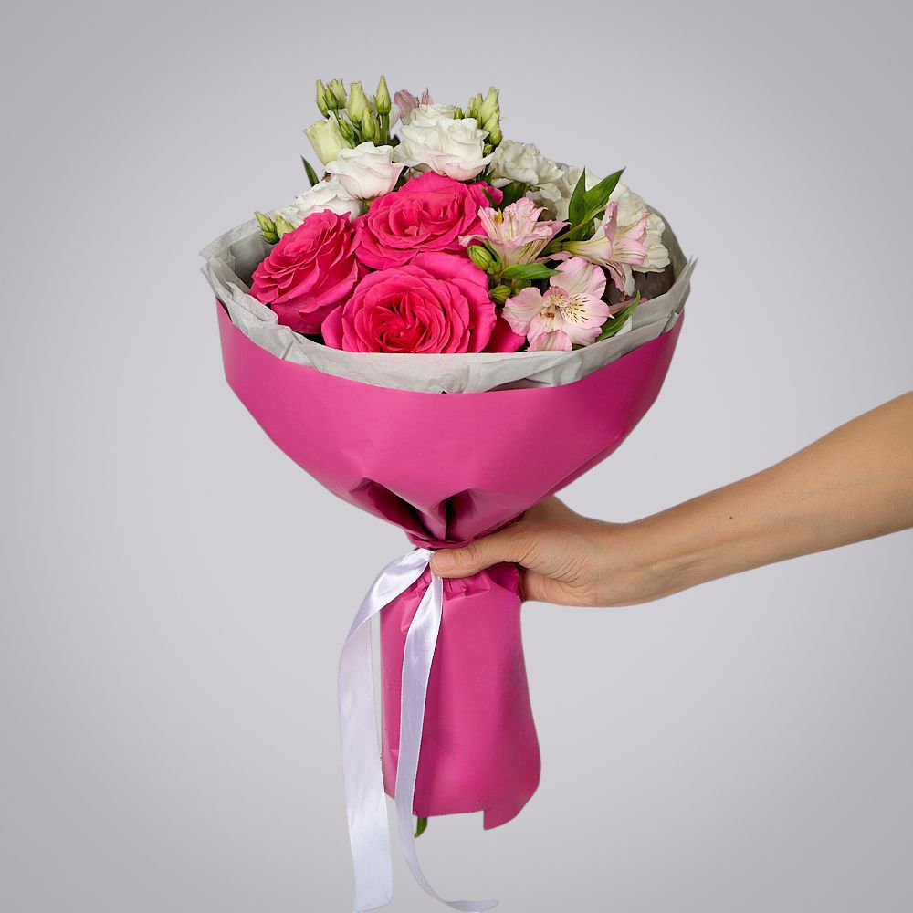 букет "сердце весны” 