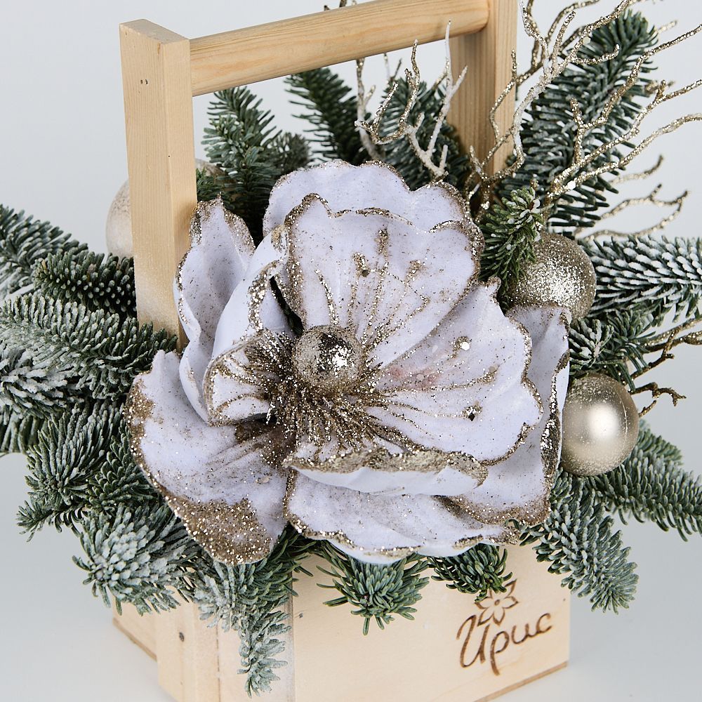 композиция “морозная нежность” 