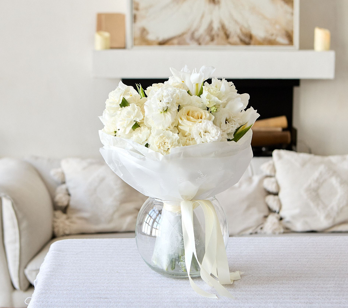 букет “белоснежный сад” 